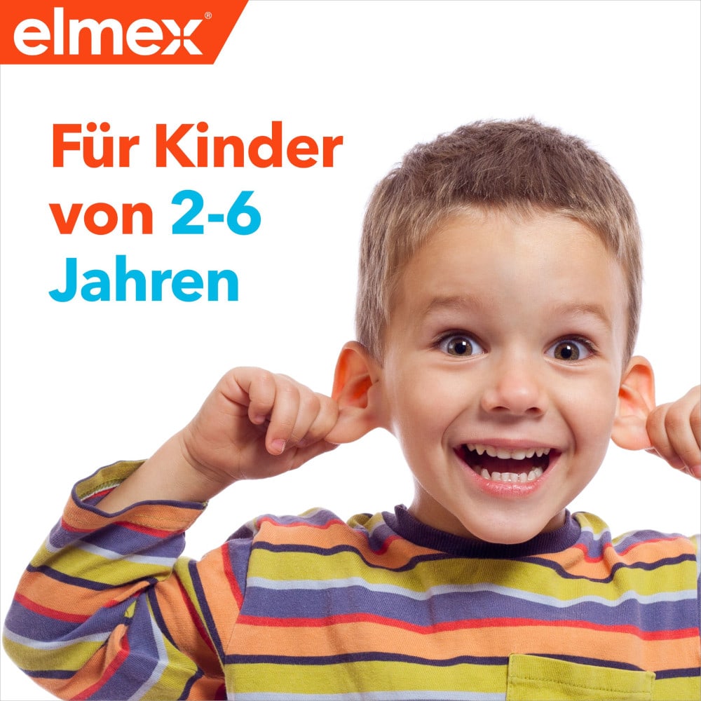 elmex Kinder-Zahnbürste DUO, 2-6 Jahre, WEICH 2 St Zahnbürste