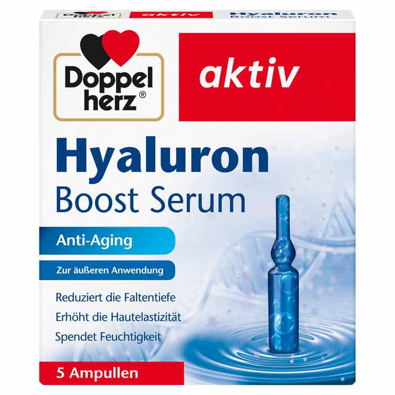 Doppelherz aktiv Hyaluron Boost Serum 5 St Ampullen