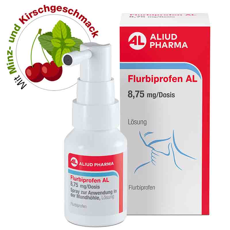 Flurbiprofen AL 8,75 mg/Dosis 15 ml Spray