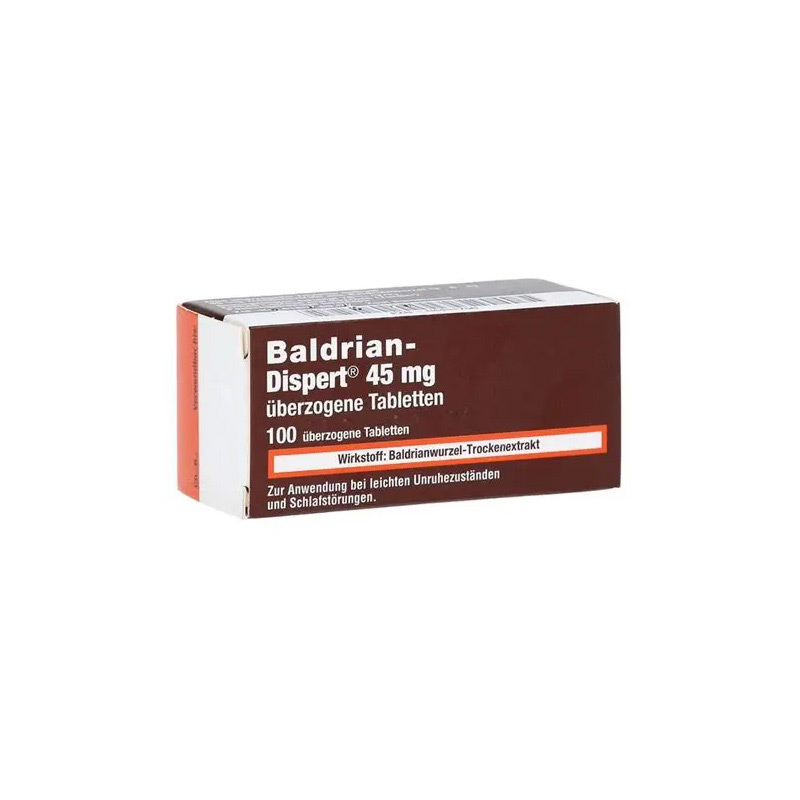 Baldrian-Dispert 45mg 100 St Überzogene Tabletten