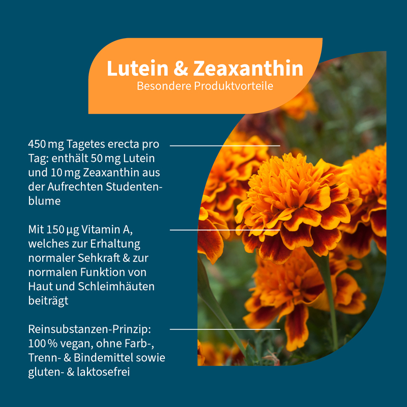 NatuGena Lutein & Zeaxanthin  60 St Kapseln