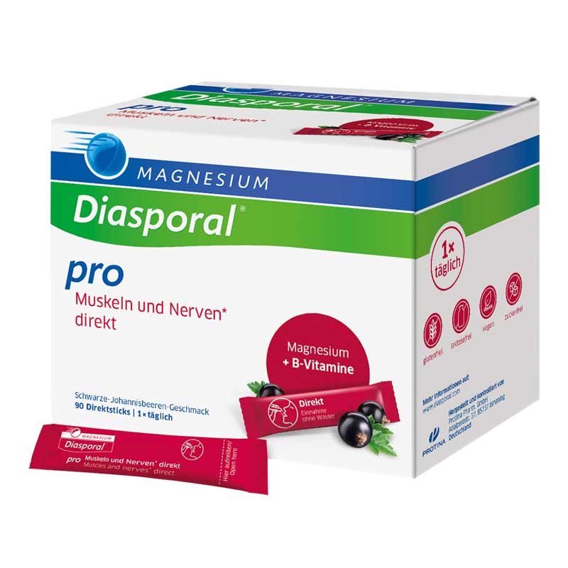 MAGNESIUM Diasporal pro  90 St Granulat