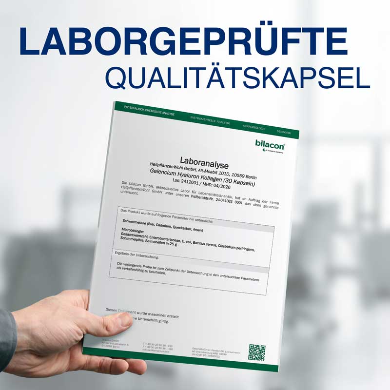GELENCIUM Hyaluron Kollagen 30 St Kapseln