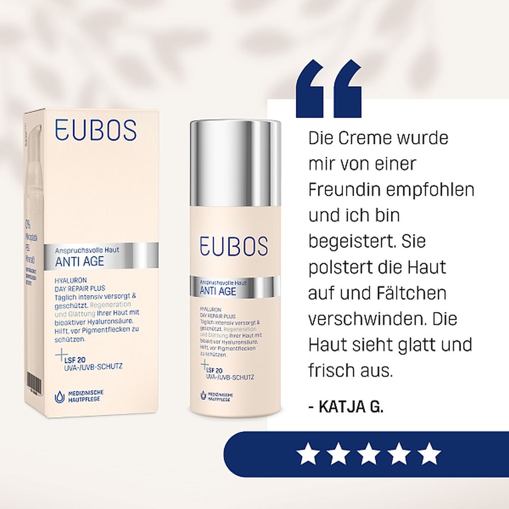 EUBOS HYALURON Day Repair Plus LSF 20 Creme 50 ml Creme