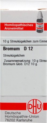 BROMUM D 12 Globuli 10 g Globuli