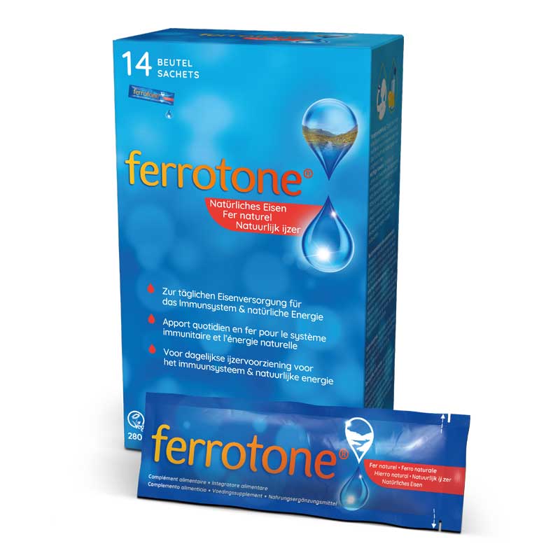 ferrotone - natürliches Eisen 14X20 ml Beutel