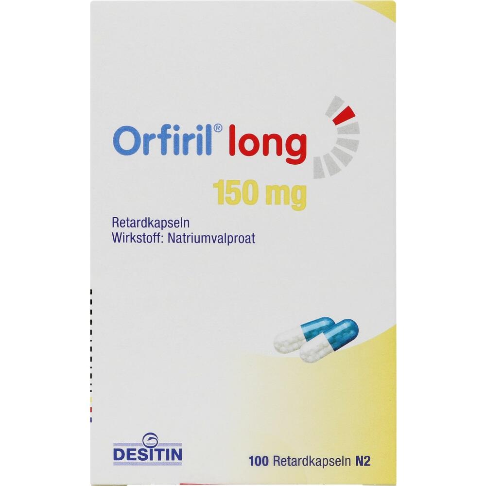 Orfiril long 150mg 100 St Retard-Kapseln