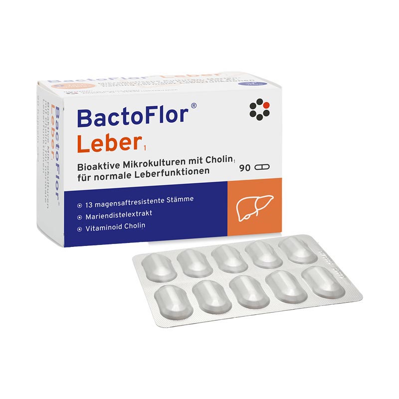 BactoFlor Leber 90 St Hartkapseln