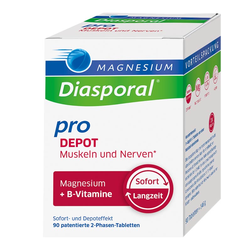 MAGNESIUM Diasporal pro DEPOT 90 St Tabletten