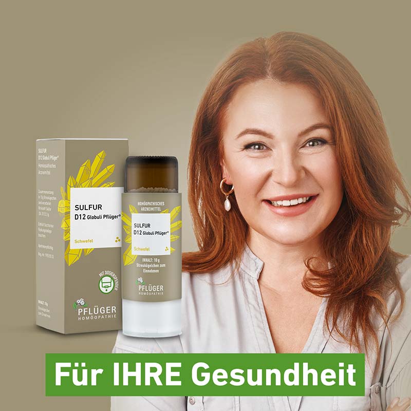 Sulfur D12 Globluli Pflüger 10 g Globuli