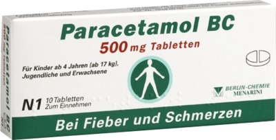 Paracetamol BC 500mg 10 St Tabletten