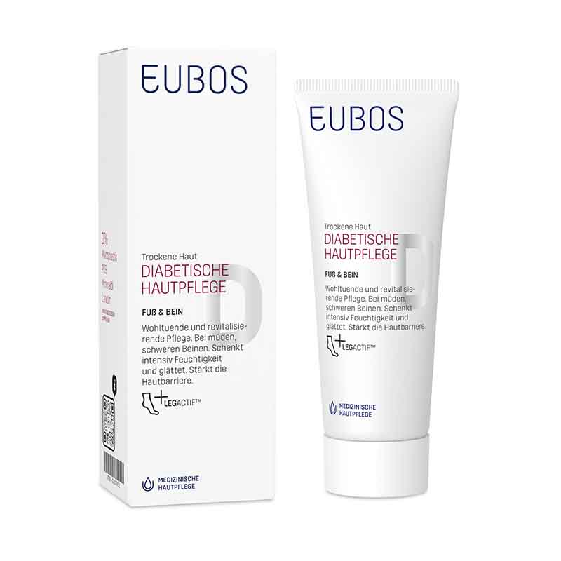 EUBOS DIABETISCHE HAUTPFLEGE FUß & BEIN 100 ml Creme