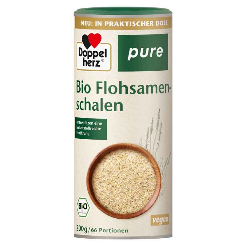 Doppelherz pure Bio Flohsamenschalen 200 g Pulver