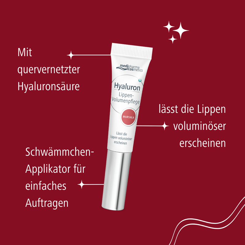 HYALURON Lippen-Volumenpflege Balsam marsala 7 ml Balsam