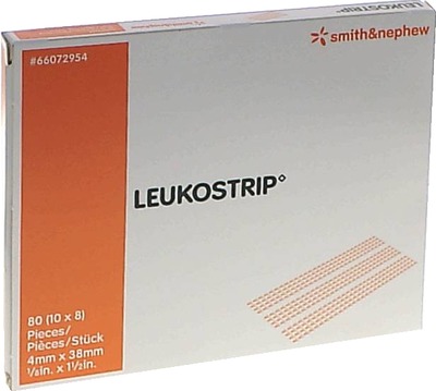 LEUKOSTRIP Wundnahtstreifen 4x38 mm 10X8 St Pflaster