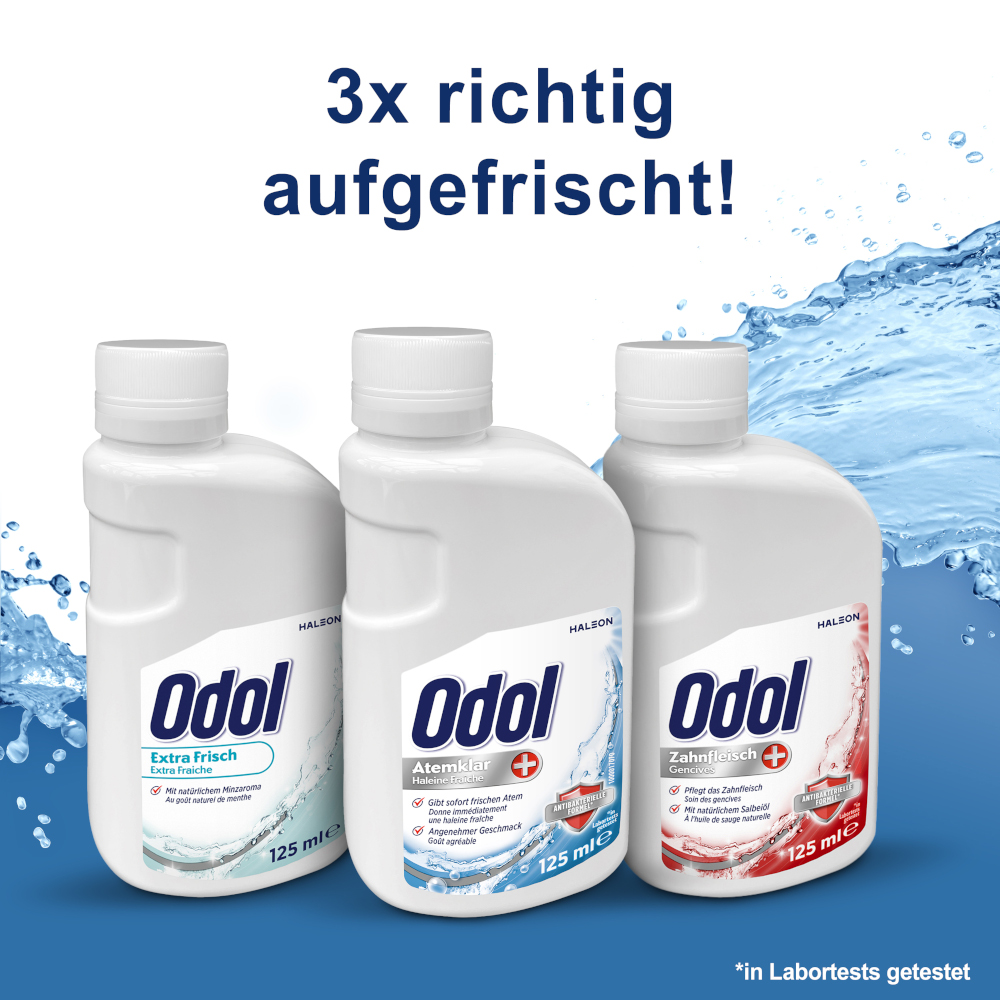 Odol Extra Frisch Mundwasser 125 ml Konzentrat