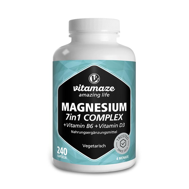 vitamaze MAGNESIUM 7in1 COMPLEX 240 St Kapseln