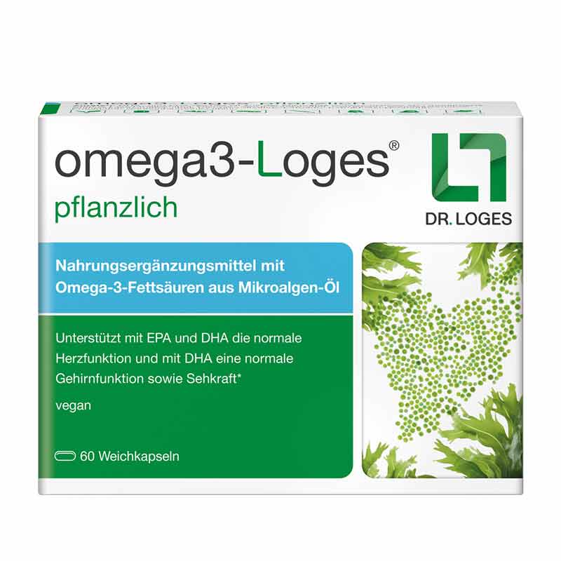 omega3-Loges pflanzlich 60 St Kapseln