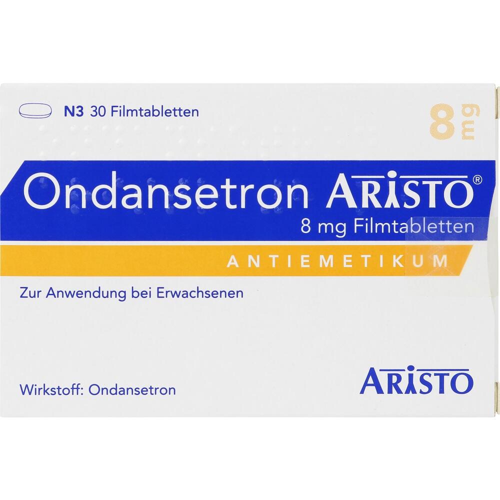 ONDANSETRON Aristo 8 mg  30 St Filmtabletten