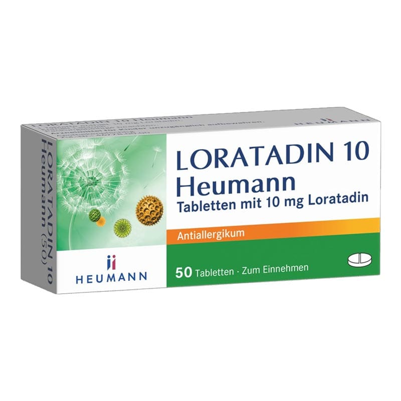 LORATADIN 10 Heumann 50 St Tabletten