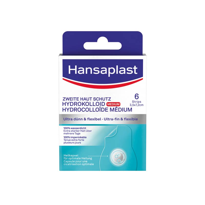 Hansaplast ZWEITE HAUT SCHUTZ 6 St Pflaster