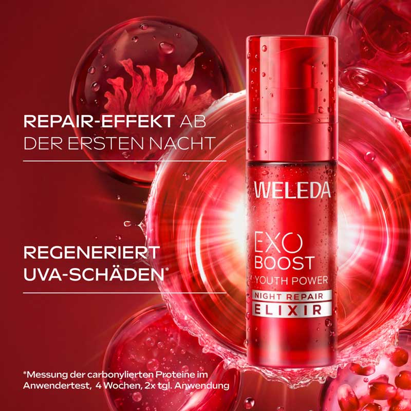 WELEDA  EXO BOOST YOUTH POWER NIGHT REPAIR ELIXIER 30 ml Elixier
