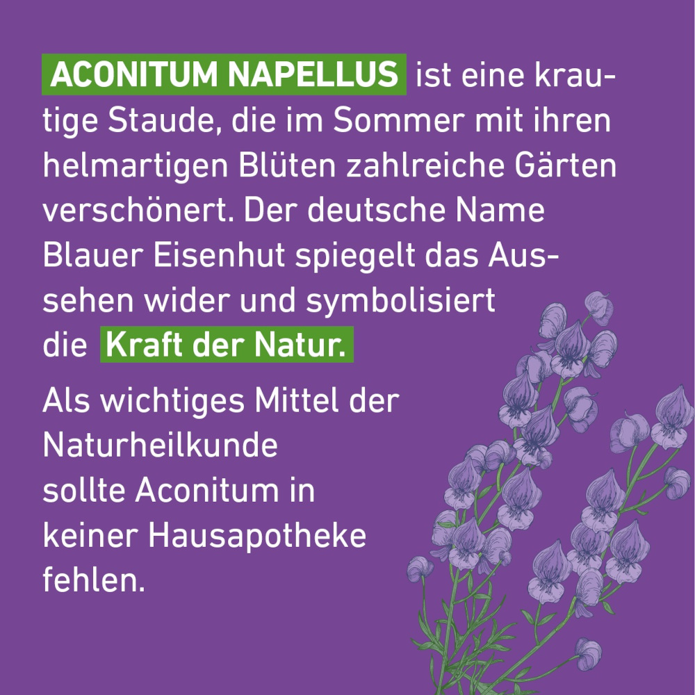 Aconitum D12 Globuli Pflüger 10 g Globuli