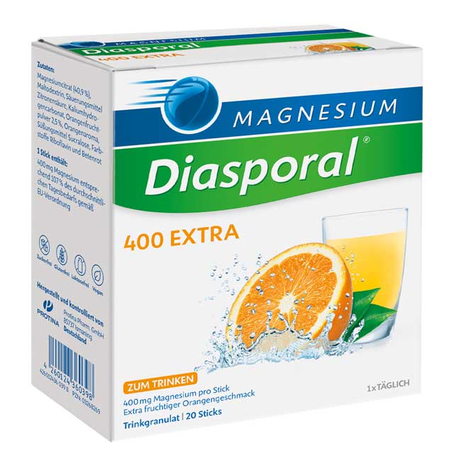 MAGNESIUM Diasporal 400 EXTRA 20 St Granulat