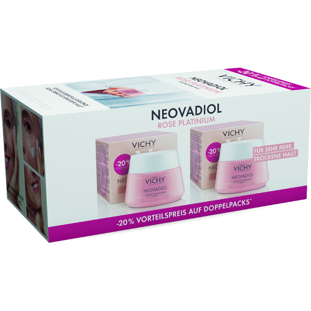 VICHY NEOVADIOL ROSE PLATINIUM Tagescreme Doppelpack  2X50 ml Creme