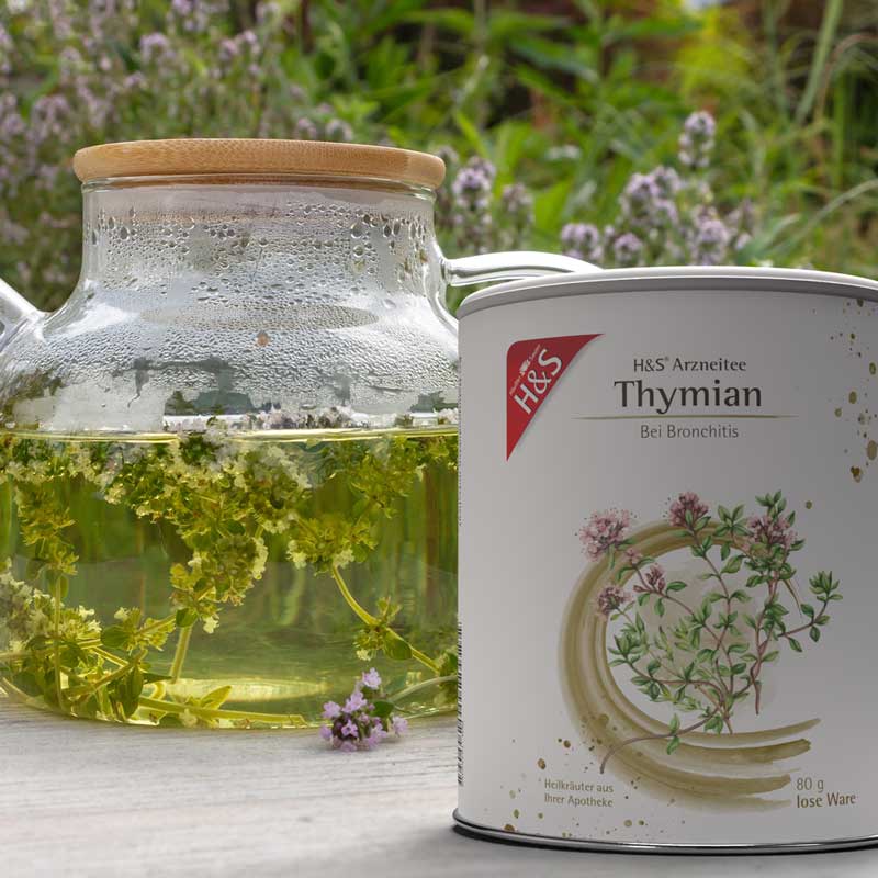 H&S Arzneitee Thymian lose 80 g Tee