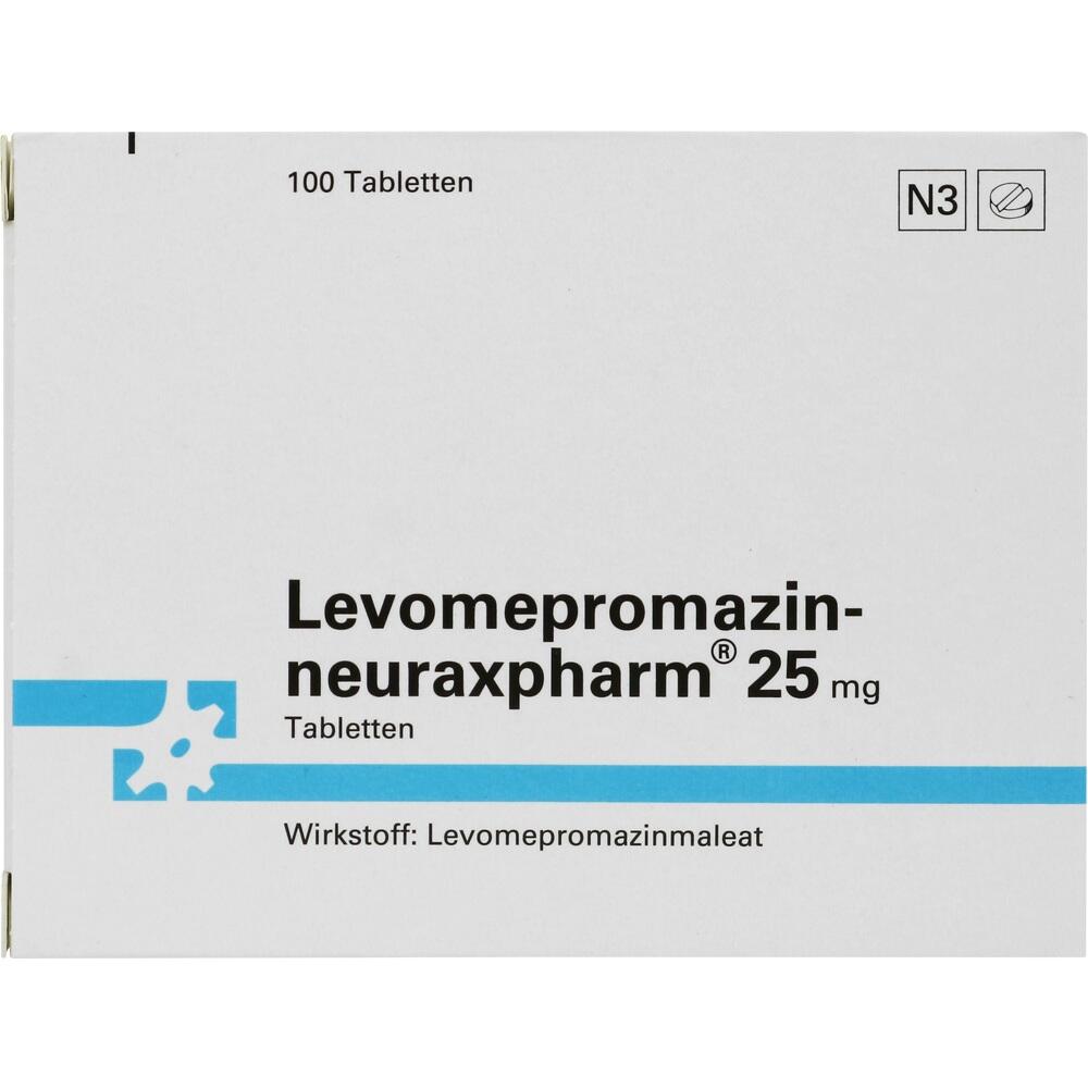 LEVOMEPROMAZIN neuraxpharm 25 mg Tabletten 100 St Tabletten