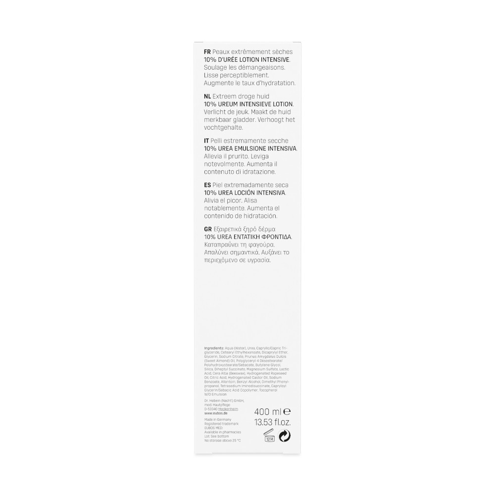 EUBOS UREA 10% KÖRPERLOTION SPENDER 400 ml Lotion
