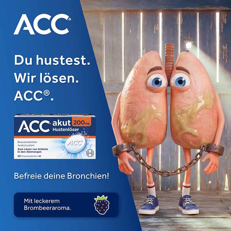 ACC akut 200 mg Hustenlöser 20 St Brausetabletten