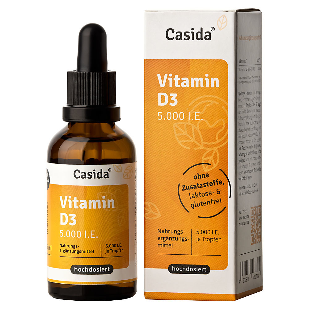Casida Vitamin D3 5.000 I.E. Tropfen 50 ml Tropfen