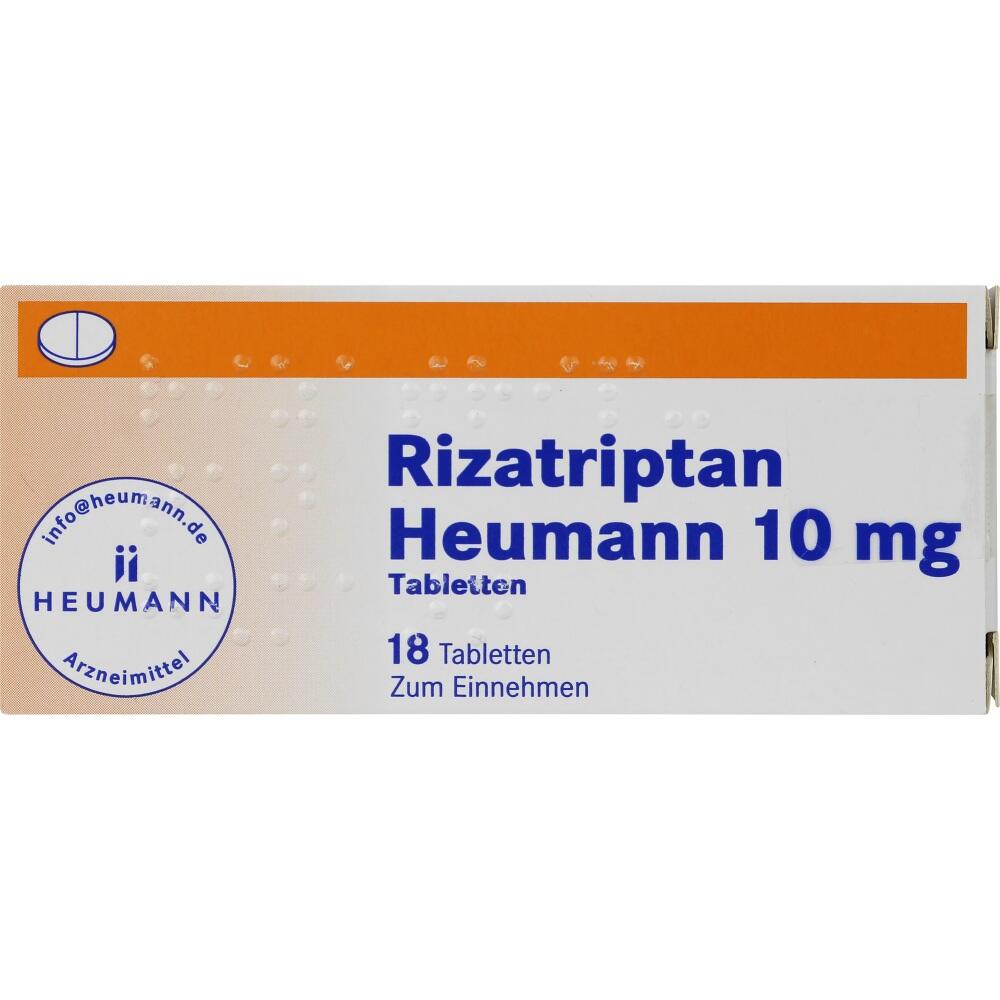 Rizatriptan Heumann 10mg 18 St Tabletten
