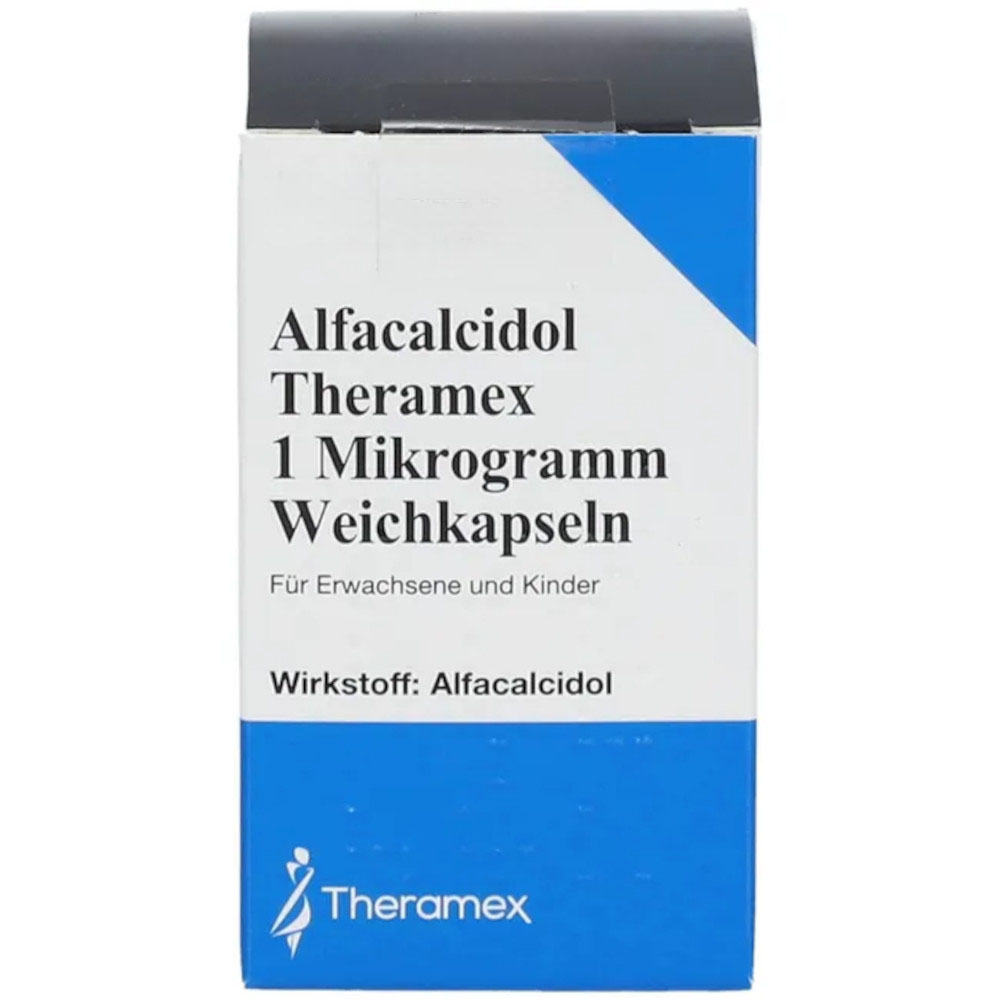 Alfacalcidol Theramex 1 µg 20 St Weichkapseln