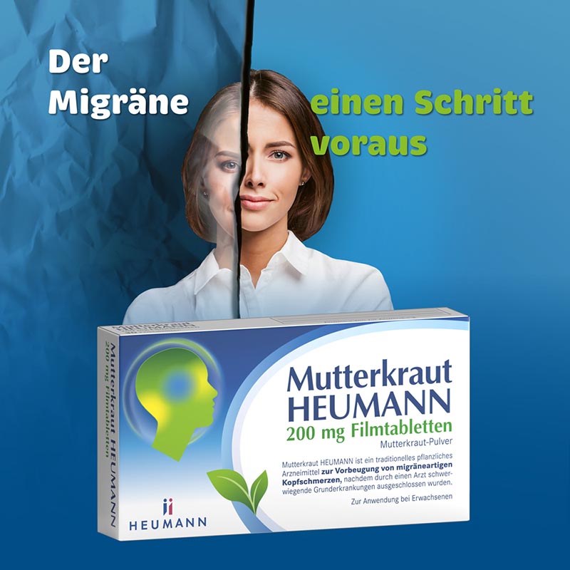Mutterkraut HEUMANN 200 mg 90 St Filmtabletten