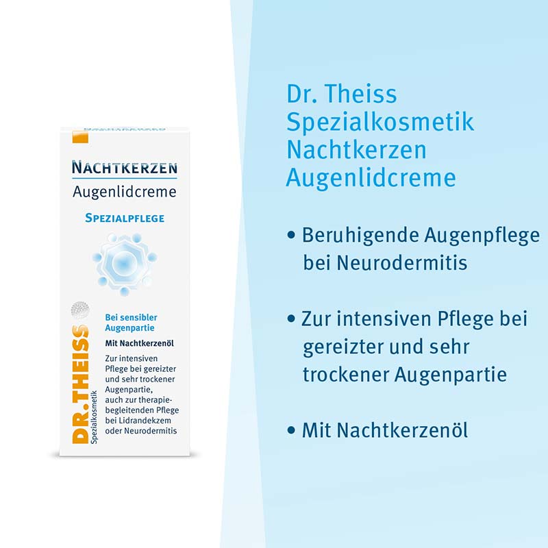 DR.THEISS NACHTKERZEN Augenlidcreme SPEZIALPFLEGE 15 ml Augencreme