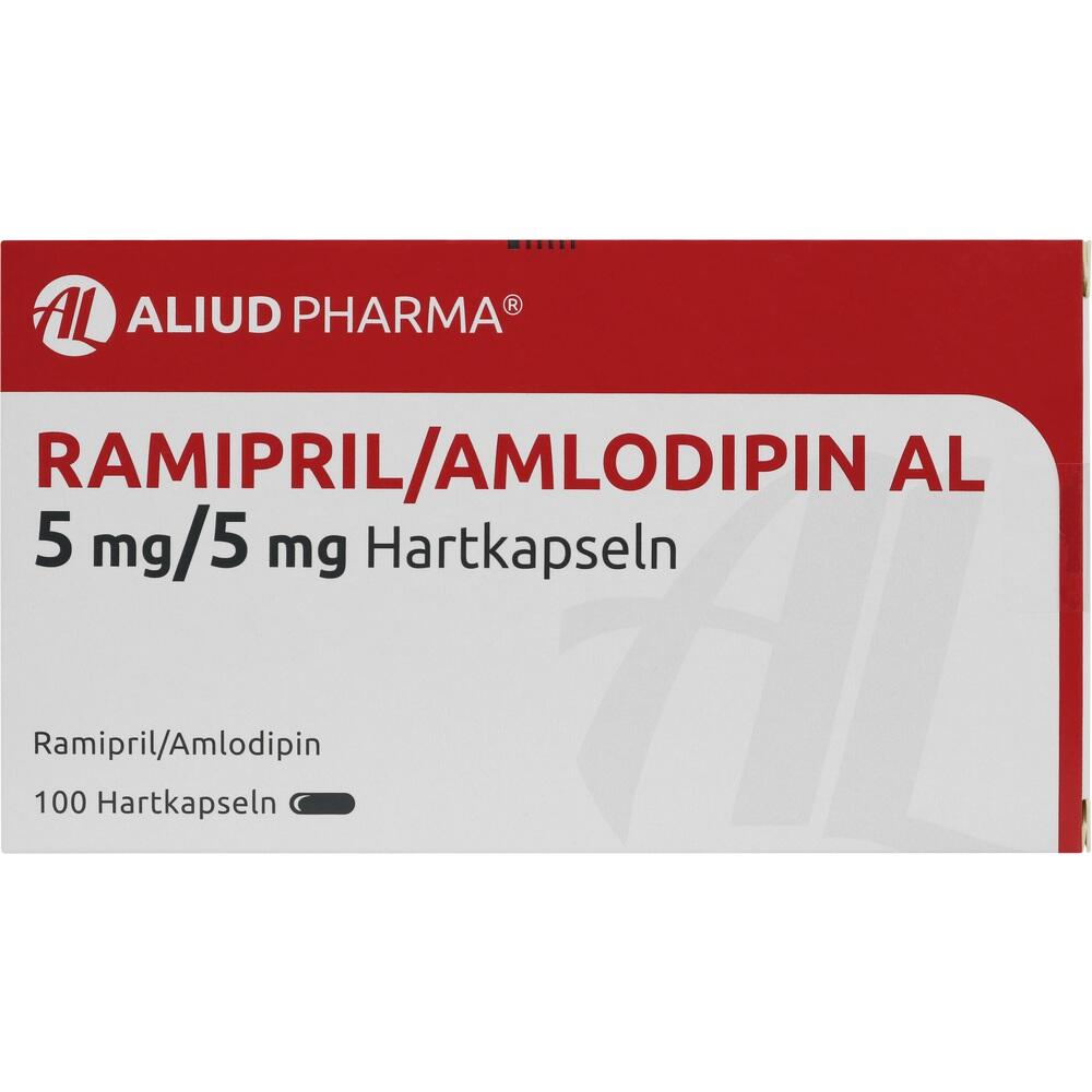RAMIPRIL/AMLODIPIN AL 5mg/5mg 100 St Hartkapseln