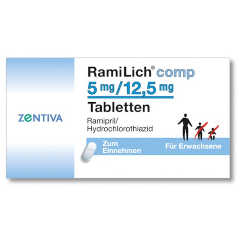 RamiLich comp. 5mg/12,5mg 50 St Tabletten
