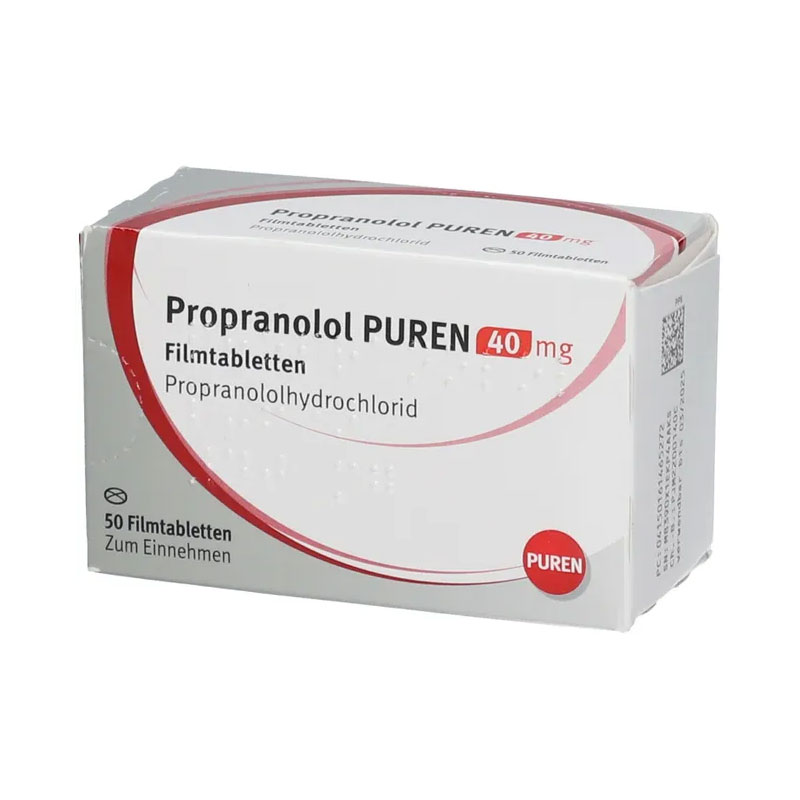 Propanolol PUREN 40 mg 50 St Filmtabletten