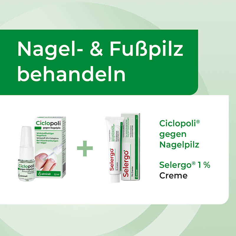 Ciclopoli gegen Nagelpilz Nagellack 3.3 ml Wirkstoffhaltiger Nagellack