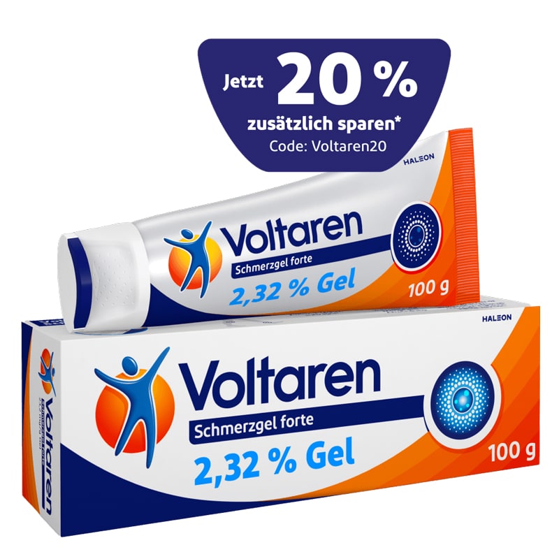 Voltaren Schmerzgel forte 23,2 mg/g- Jetzt 20% sparen - Jetzt 20% sparen 100 g Gel