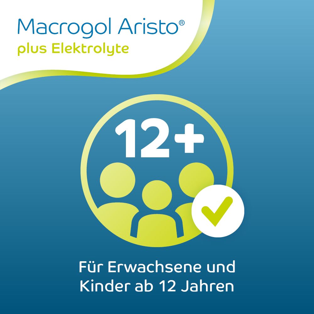 Macrogol Aristo plus Elektrolyte 100 St Pulver zur Herstellung einer Lösung zum Einnehmen