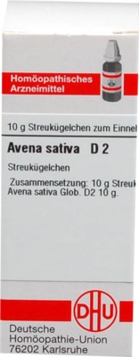 AVENA SATIVA D 2 Globuli 10 g Globuli