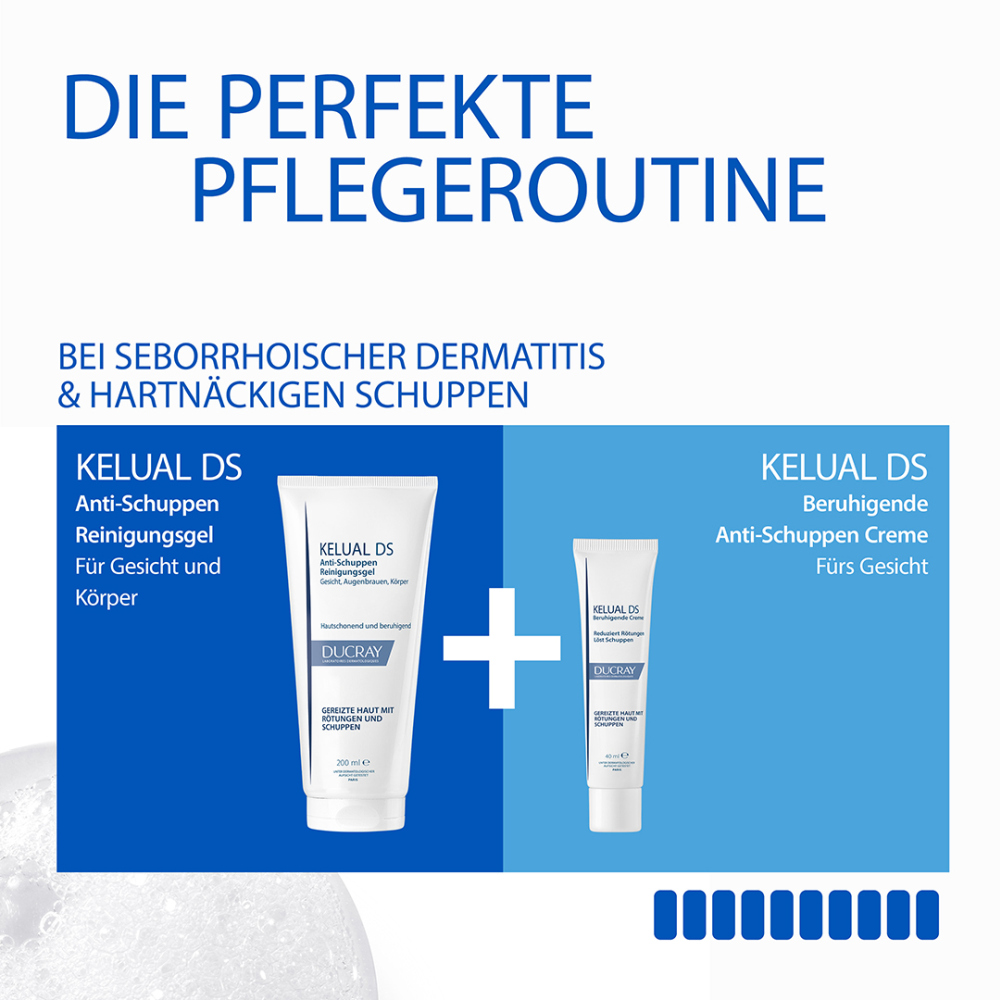 DUCRAY KELUAL DS Anti-Schuppen Reinigungsgel 200 ml Duschgel