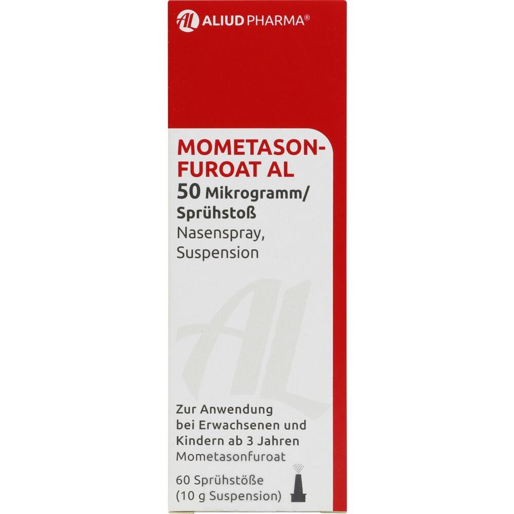 MOMENTASONFUROAT AL 50 Mikrogramm/Sprühstoß 10 g Nasenspray