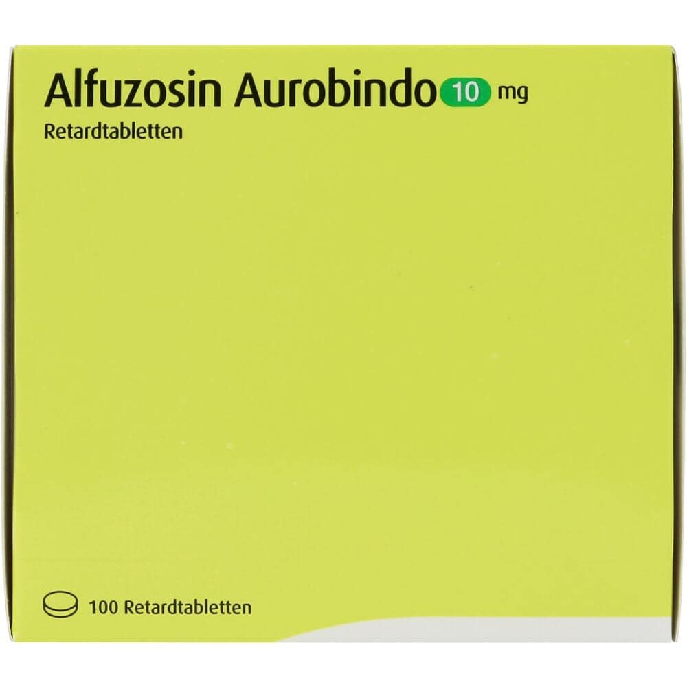 ALFUZOSIN Aurobindo 10 mg Retardtabletten 100 St Retard-Tabletten