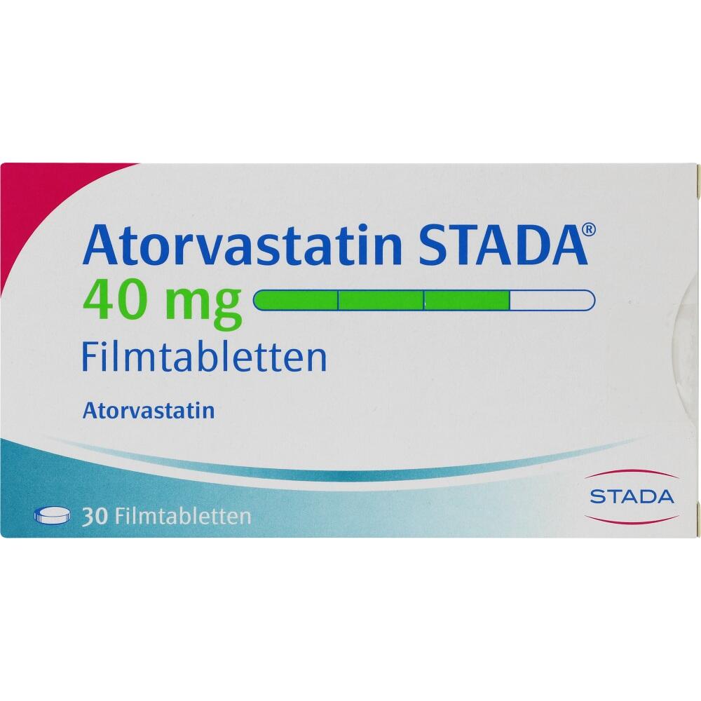 Atorvastatin STADA 40mg 30 St Filmtabletten