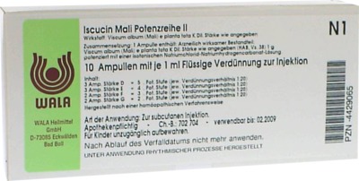 WALA Iscucin Mali Potenzriehe II 10X1 ml Ampullen